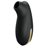 Pretty Love Otis Rechargeable Suction Based Clitoral Massager Black Clit Ticklers and Pulsators